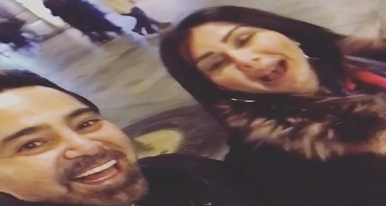بالفيديو.. مقطع شخصي لعاصي الحلاني مع زوجته يشعل ” إنستجرام “