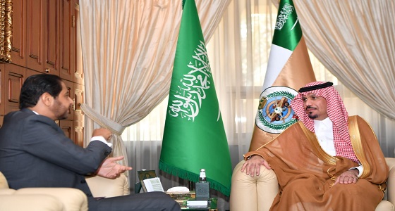 وزير الحرس الوطني يستقبل سفير جيبوتي لدى المملكة بمكتبه