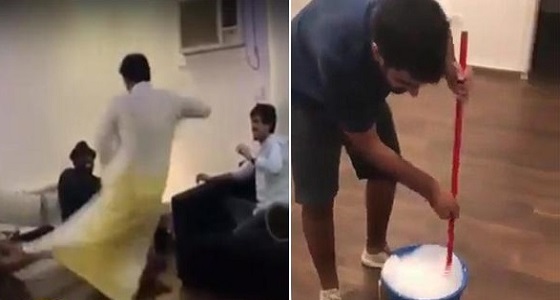 بالفيديو.. شاب ينتقم من أصدقائه ردًا على مزاحهم معه