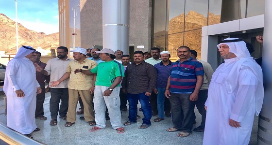 إنهاء معاناة عمالة امتنعوا عن العمل بـ ” حبونا “