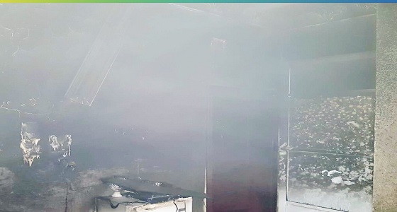 بالصور.. إصابة شخص بحالة اختناق في حريق شقة برابغ