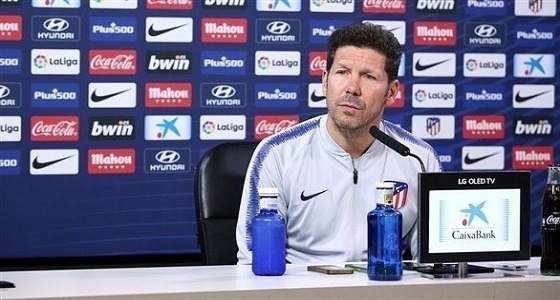 ” سيميوني ” يرفض التعليق على إمكانية تجديد عقده مع أتلتيكو مدريد