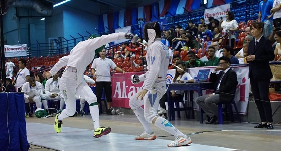 المبارزة السعودية تختتم الآسيوية بالسيف