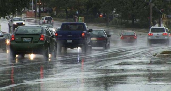 كيفية إيقاف السيارة بشكل مفاجئ باحترافية في الأمطار الشديدة
