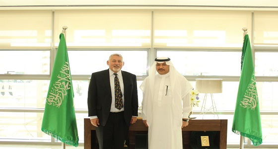 سفير المملكة لدى الأردن يستقبل القائم بالأعمال الأمريكي المعين مؤخرا في عمّان.