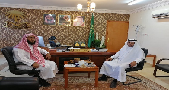 رئيس هيئة الأمر بالمعروف والنهي عن المنكر ببلجرشي يزور رئيس دائرة النيابة العامة بالمحافظة