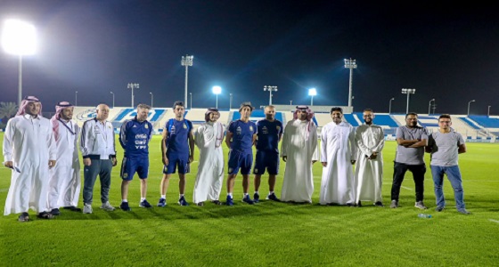 بالصور.. نادي الهلال يحتضن تدريبات منتخب الأرجنتين