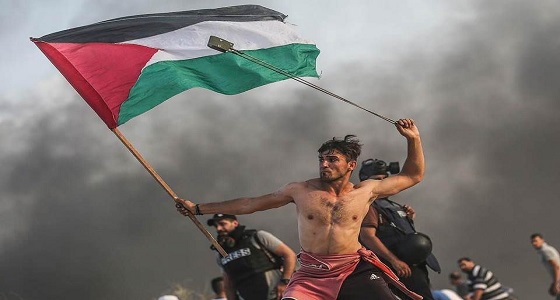 عندما تتجسد الشجاعة.. فلسطيني يواجه قوات الاحتلال عاري الصدر