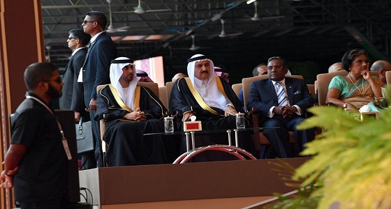 الأمير منصور بن متعب يحضر مراسم تنصيب رئيس جمهورية المالديف