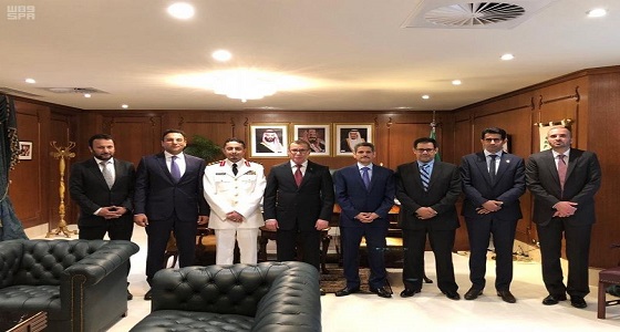 سفير خادم الحرمين لدى استراليا يقلد الرتبة الجديدة للملحق العسكري