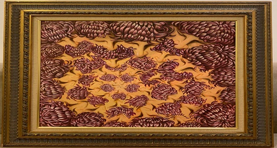 الفنانة امل علم تتأهل في مسابقة الإبداع العربي بلندن