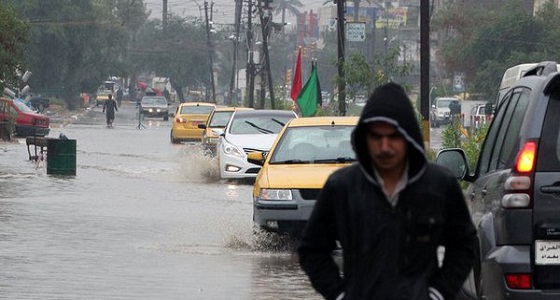 مصرع وإصابة 13 شخصا بسبب الأمطار الغزيرة في العراق