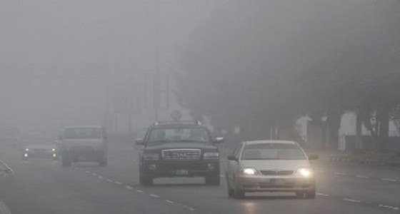 ضباب على 3 مناطق في 6 ساعات