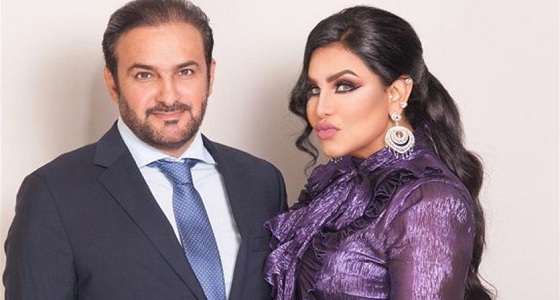 بالصور.. أجواء عاطفية وغزل بين أحلام وزوجها