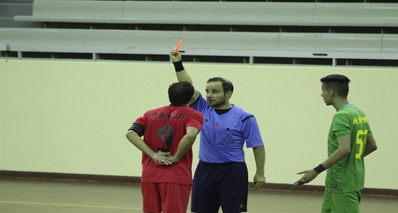 جولة ثالثة من دوري الصالات السعودي تأجيل وطرد لاعبين ومدربين وكوارث تحكيميه