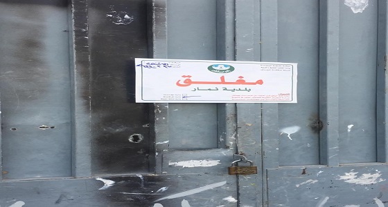بالصور.. بلدية نمار تغلق 12 ورشة بصناعية العاصمة