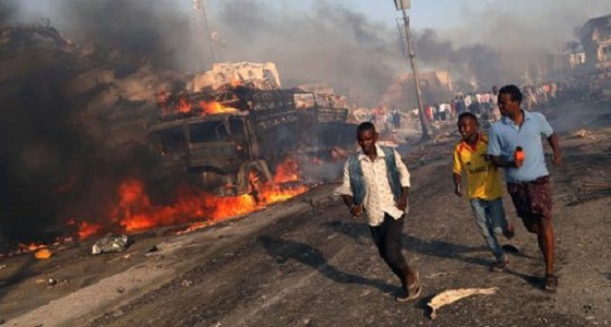 ارتفاع عدد ضحايا الهجوم على فندق في الصومال إلى 39 قتيلا