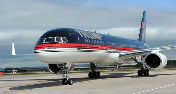 طائرة ترامب الخاصة تتعرض لحادث في نيويورك