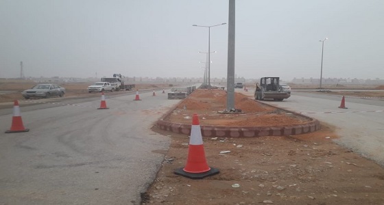 بالصور.. إزالة المطبات المخالفة وتنفيذ أعمال دهانات بنمار