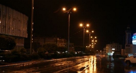 أمطار على منطقة الباحة