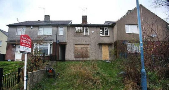 أرخص منزل معروض للبيع بجنيه إسترليني فقط