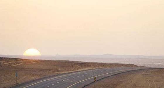 أمطار غزيرة على طريق العلا/حائل.. و ” نقل المدينة ” يحذر