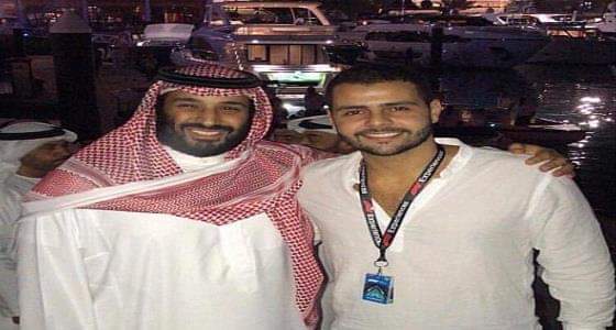 ولي العهد يلتقي بابن شقيق جمال خاشقجي في أبوظبي