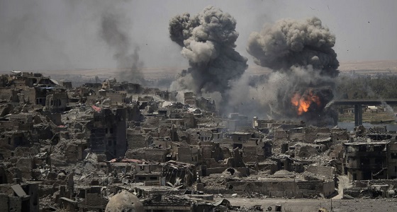 قصف آخر جيوب &#8221; داعش &#8221; في سوريا