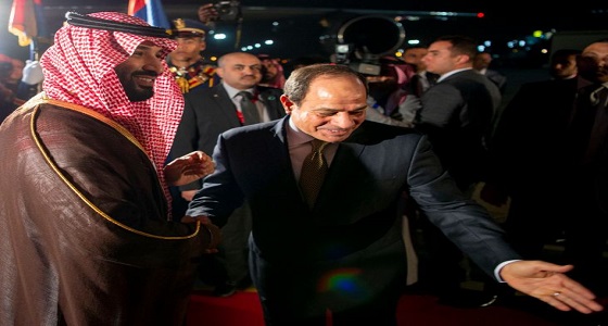 خلال زيارة سمو ولي العهد.. ” السيسي ” يجدد التزام مصر بأمن الخليج