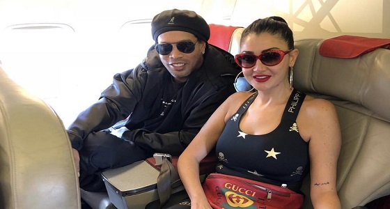 جدل كبير بسبب صورة غادة عبد الرازق مع رونالدينيو