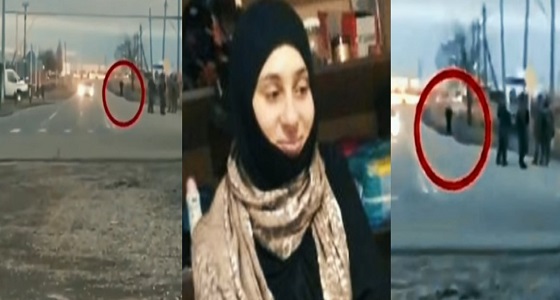 بالفيديو.. امرأة شابة تفجر نفسها أمام عدد من الجنود