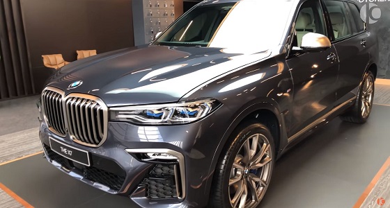 بالفيديو.. جولة مميزة داخل سيارة BMW X7 موديل 2019