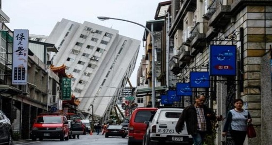 زلزال بقوة 5.6 درجات قبالة تايوان
