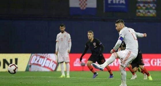 منتخب كرواتيا يفوز على إسبانيا بثلاثة أهداف مقابل هدفين