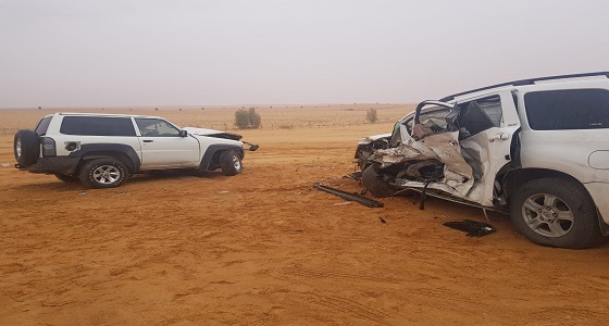 بالصور.. مواطن يبلغ عن حادث في القصيم وتنقلب مركبته بعدها بدقائق