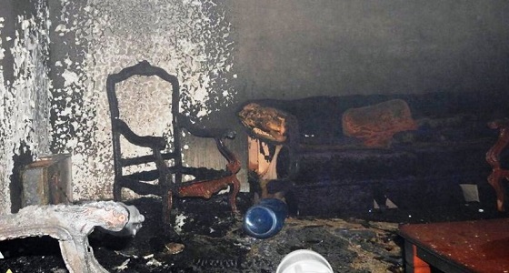 اندلاع حريق داخل شقة سكنية بحائل إثر زيادة أحمال على توصيلة كهربائية