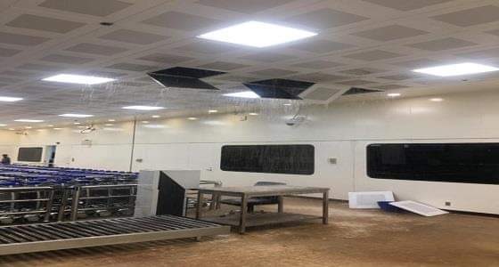 مطار الملك خالد: الأمطار لم تؤثر على سير العمل داخل المطار