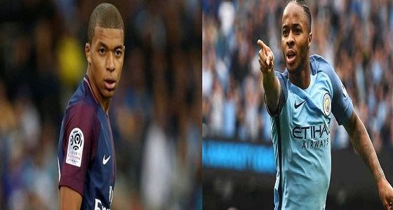 لاعب مانشستر سيتي: سترلينج في نفس مستوى مبابي