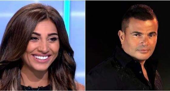 عمرو دياب يتسبب في الإطاحة بدينا الشربيني من فيلم ” لص بغداد “