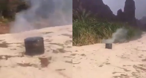 بالفيديو.. السيول تجرف برميل المندي في الديسة بتبوك