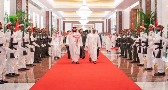 بالصور.. سمو ولي العهد يغادر دولة الإمارات العربية المتحدة