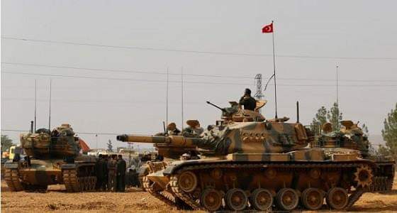 الجيش التركي يوقف عملية عسكرية أطلقتها قوات سوريا ضد داعش