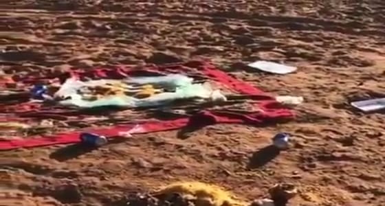 بالفيديو.. القمامة في المتنزهات والبراري تثير استياء المواطنين