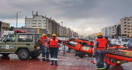 بالصور.. 23 بلاغا عن تماس كهربائي بجدة