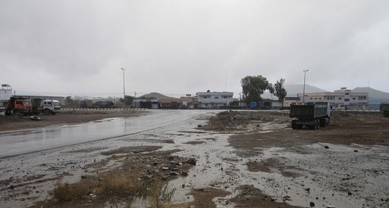 أمطار على محافظة سراة عبيدة