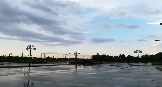 بالفيديو والصور.. أجواء رائعة في ينبع مع موجة الأمطار