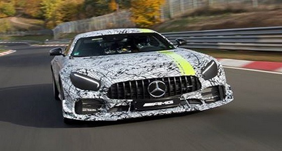 مرسيدس AMG GT R Pro تظهر بصورة تشويقية قبل معرض لوس أنجلوس