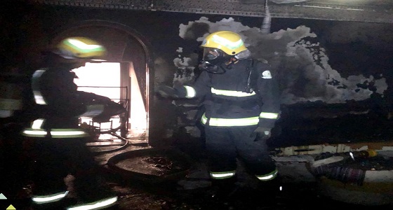 اندلاع حريق في منزل بنجران بسبب التماس كهربائي