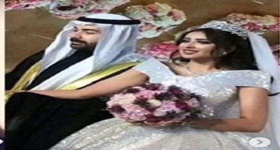 بالفيديو.. ” فرح الهادي ” وزوجها يقيمان حفلة زفاف ثانية لهما