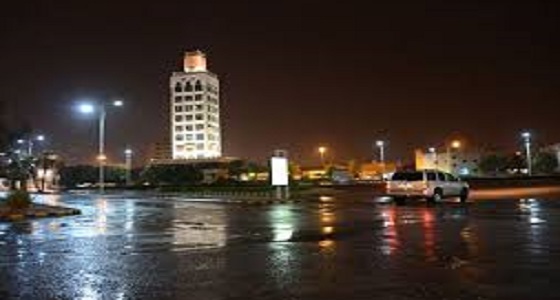 أمطار على منطقة حائل